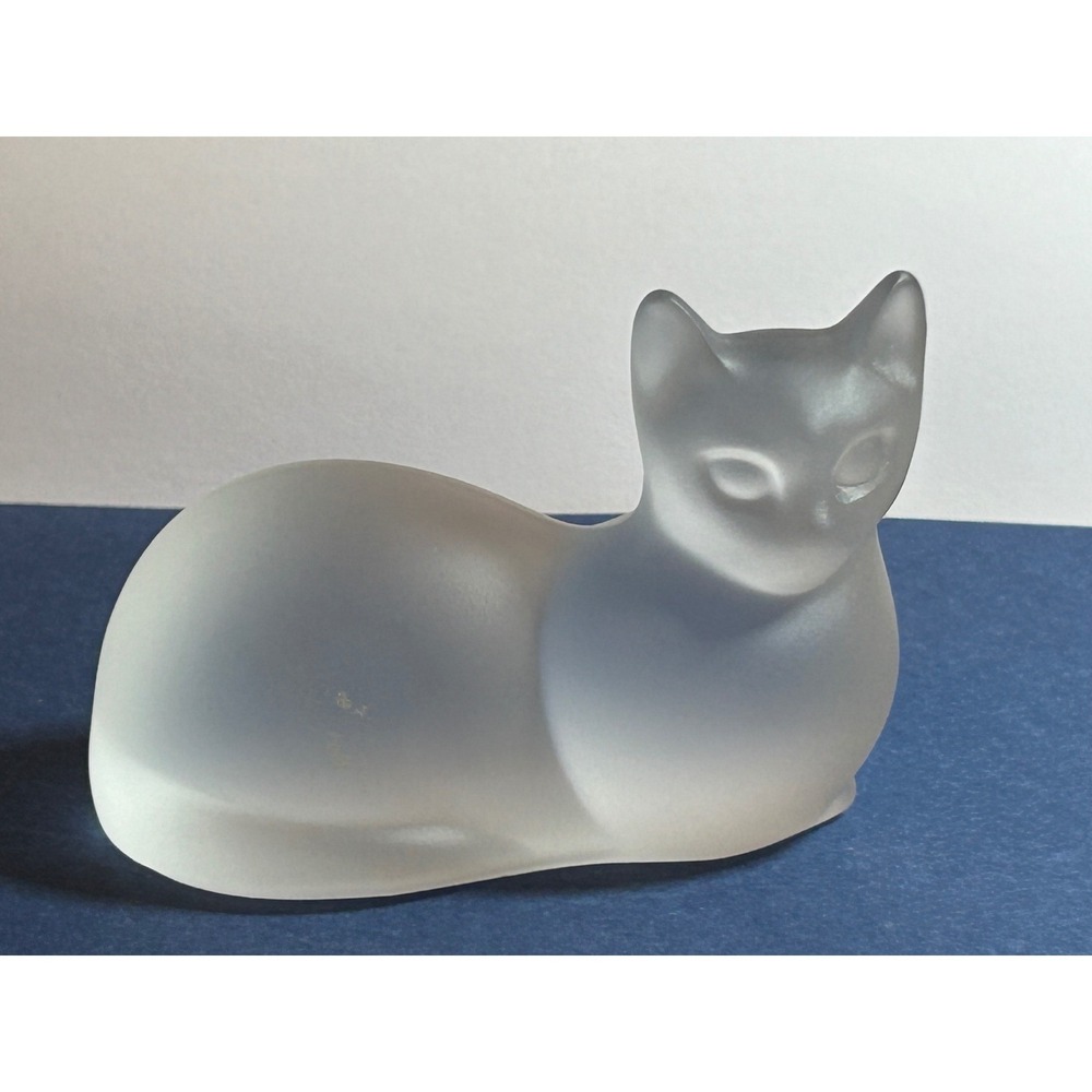 Lenox (Vintage) Frosted Crystal Glass CAT